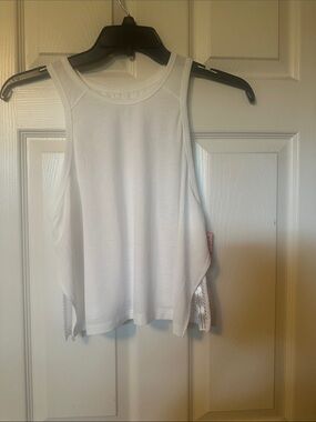 FP Movement by Free People White Racerback Tank